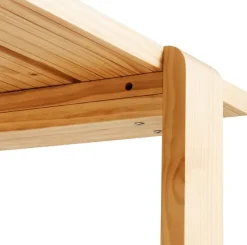HAY Weekday havebord - 180 cm - Lakeret Fyrretræ / Pinewood