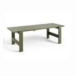 HAY Weekday havebord - 230 cm - Oliven - Lakeret Fyrretræ / Lacquered Pinewood