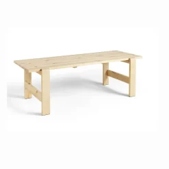 HAY Weekday Havebord - 230 cm - Lakeret Fyrretræ / Pinewood