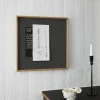 Hemverk - Opslagstavle m. akustiske egenskaber - Recy - Grå - 40x40