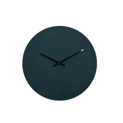 Hemverk - Vægur - Felt Grøn - Ø28 cm - Sorte visere