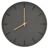 Hemverk - Vægur - Gunpowder - Sort/Guld - Ø38 cm