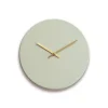 Hemverk - Vægur - Shape Caqui - Guld visere - Ø28 cm