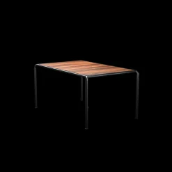 Houe - AVANTI Dining table, 153x98 cm - Bordplade: Thermo ash, Stellet : Sort