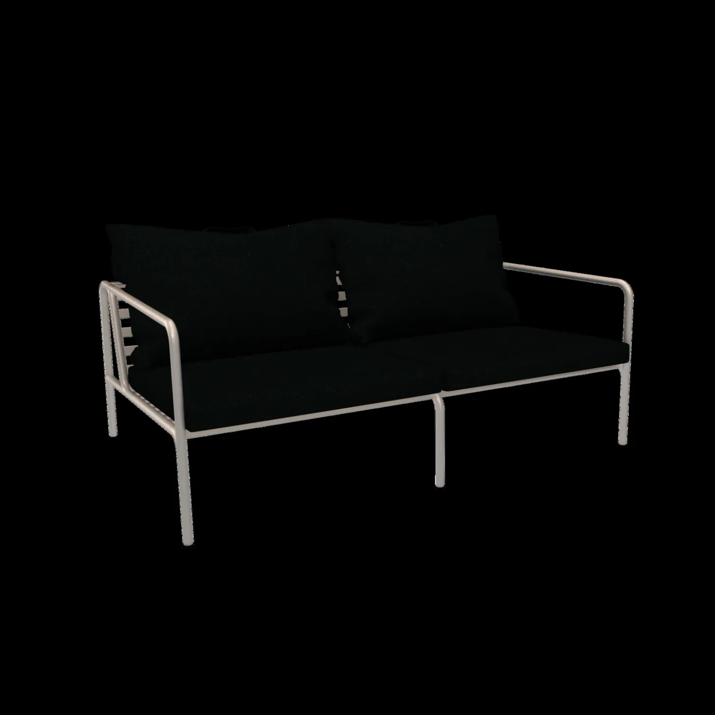 Houe - AVON 2 seater sofa - Pude: Alpine, Stellet: Muted Hvid