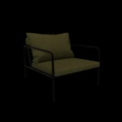 Houe - AVON Chair - Pude: Leaf, Stellet: Sort