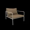 Houe - AVON Chair - Pude: Papyrus, Stellet: Muted Hvid