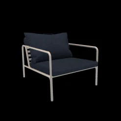 Houe - AVON Chair - Pude: Sky, Stellet: Muted Hvid