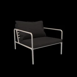 Houe - AVON Chair - Pude: Slate, Stellet: Muted Hvid