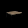 Houe - AVON Ottoman - Pude: Papyrus, Stellet: Sort