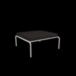 Houe - AVON Ottoman - Pude: Slate, Stellet: Muted Hvid