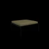 Houe - AVON Ottoman - Pude: Moss, Stellet: Sort