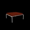 Houe - AVON Ottoman - Pude: Rust, Stellet: Muted Hvid