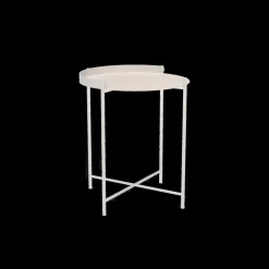 Houe - EDGE Tray table Ø46,5 - Muted Hvid
