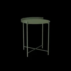 Houe - EDGE Tray table Ø46,5 - Oliven Grøn