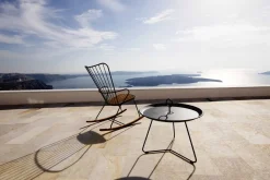 Houe - EYELET Tray table Ø70 - Black