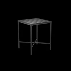 Houe - FOUR Bar Table. 90x90 cm - Black. Frame