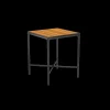 Houe - FOUR Bar Table. 90x90 cm - Bamboo. Frame