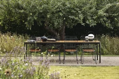 Houe - FOUR Table. 270x90 cm - Black. Frame