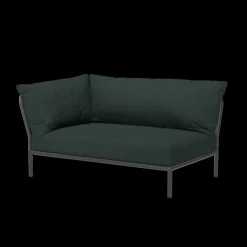 Houe - LEVEL 2 Corner, left - Alpine. Fabric - 139x92,5 cm