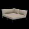 Houe - LEVEL 2 Cozy Corner, right - Ash. Fabric