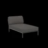 Houe - LEVEL Chaiselong - Dark grey. Fabric