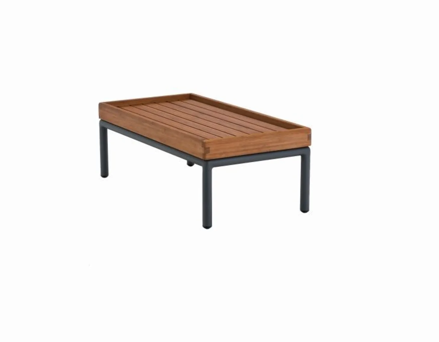 Houe - LEVEL Coffee Table. 81x81 cm - Bamboo. Frame