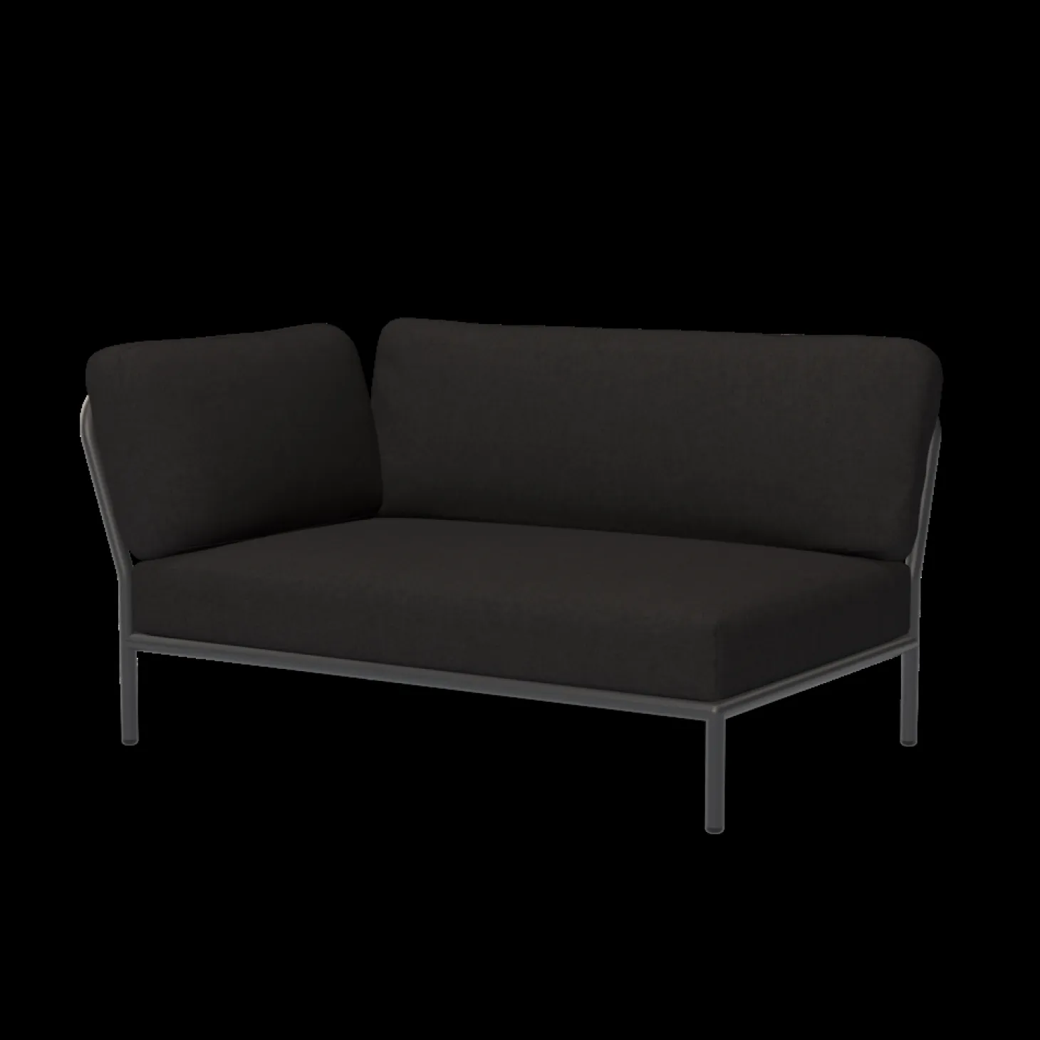 Houe - LEVEL Corner, left - Char. Fabric