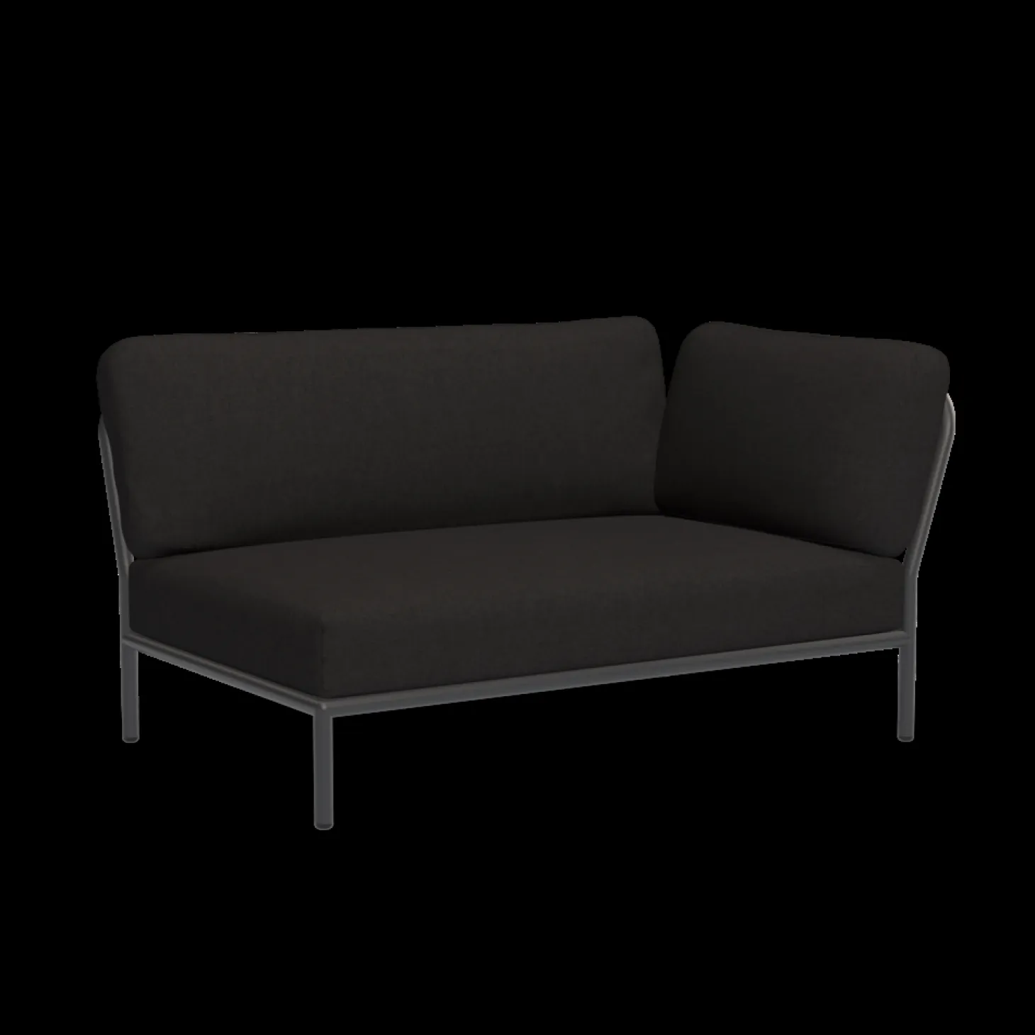Houe - LEVEL Corner, right - Char. Fabric