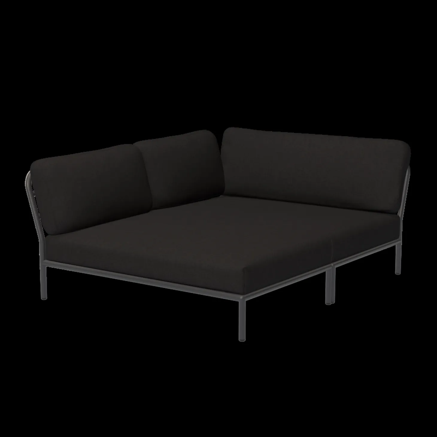 Houe - LEVEL Cozy Corner, left - Char. Fabric