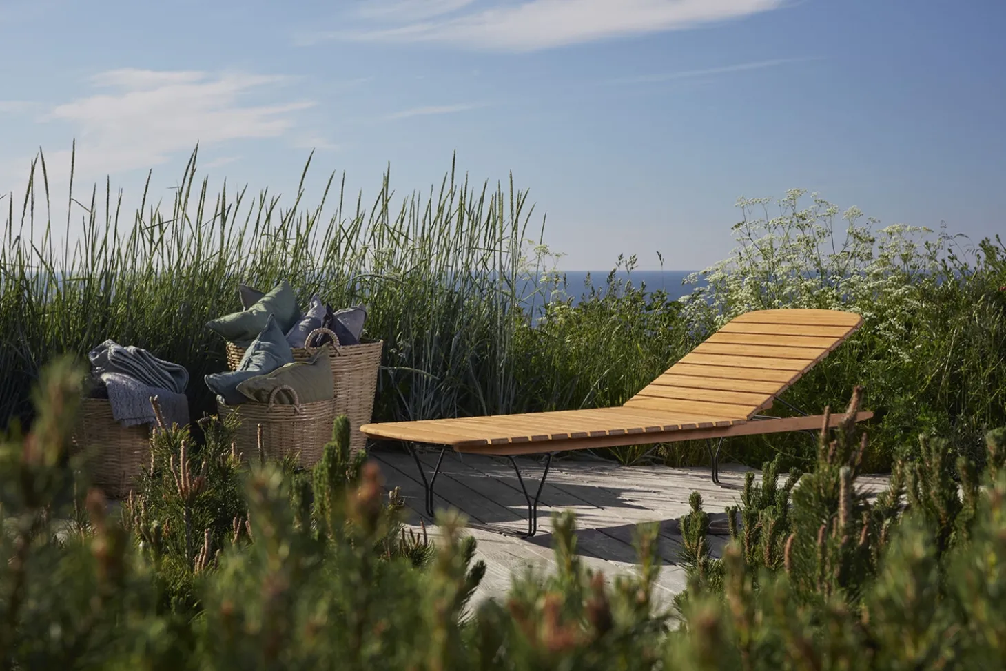 Houe - MOLO Sunbed - Bamboo. Frame