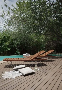 Houe - MOLO Sunbed - Bamboo. Frame