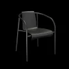 Houe - NAMI Dining chair with armrest - Black