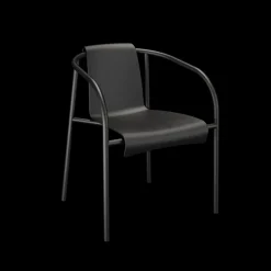 Houe - NAMI Dining chair with armrest - Black