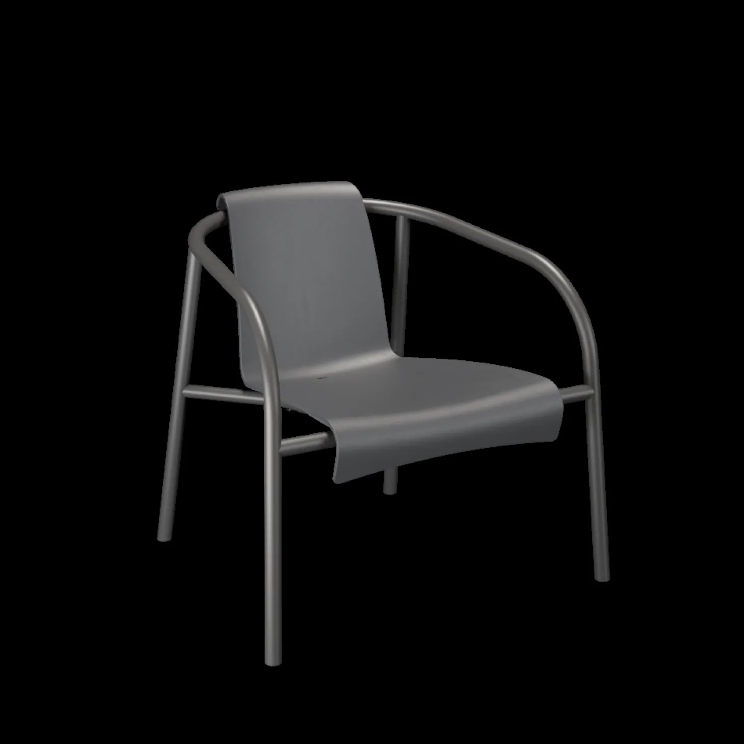 Houe - NAMI Lounge chair - Dark grey