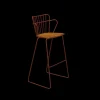 Houe - PAON Bar chair - Paprika. Seat