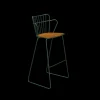 Houe - PAON Bar chair - Pine green. Seat