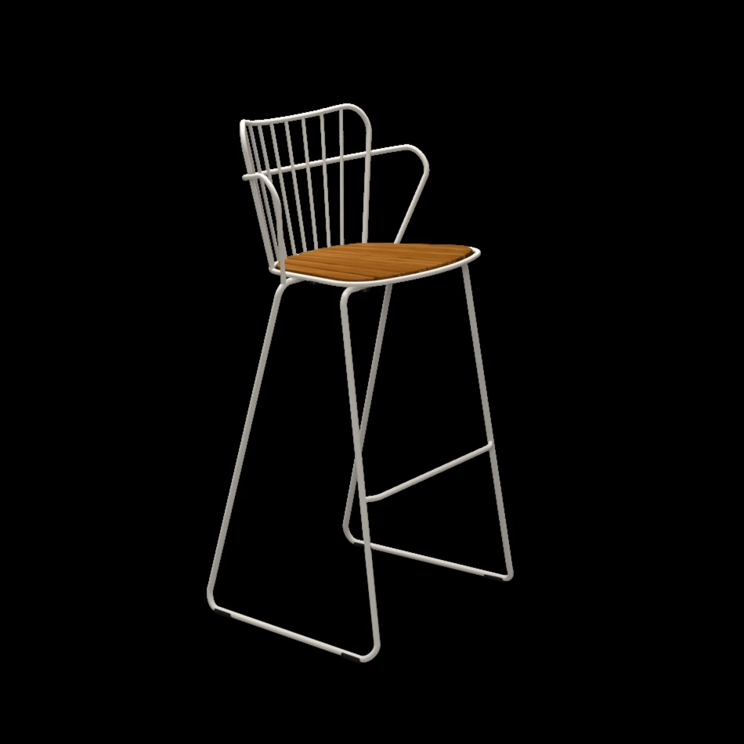 Houe - PAON Bar chair - White. Seat