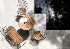 Houe - PAON Bench - Black. Seat