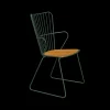 Houe - PAON Dining chair - Pine green. Seat
