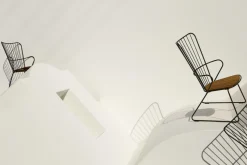 Houe - PAON Lounge chair - Black. Seat