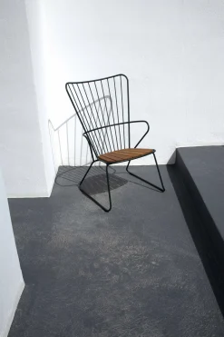Houe - PAON Lounge chair - Paprika. Seat