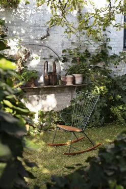 Houe - PAON Rocking chair - White. Seat