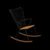 Houe - PAON Rocking chair - Black. Seat