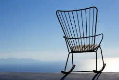 Houe - PAON Rocking chair - Black. Seat
