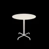 Houe - PICO Café table with 4 star base, Ø740 - Muted Hvid