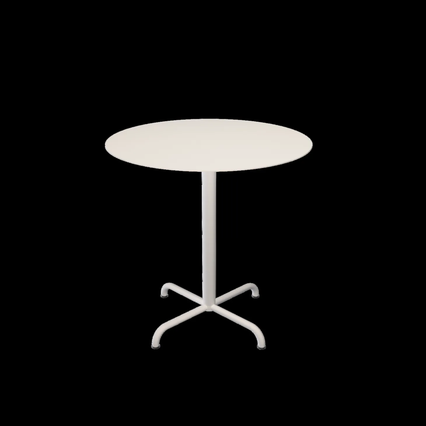 Houe - PICO Café table with 4 star base, Ø740 - Muted Hvid