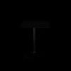 Houe - PICO Café table with round base, 600x600mm - Sort
