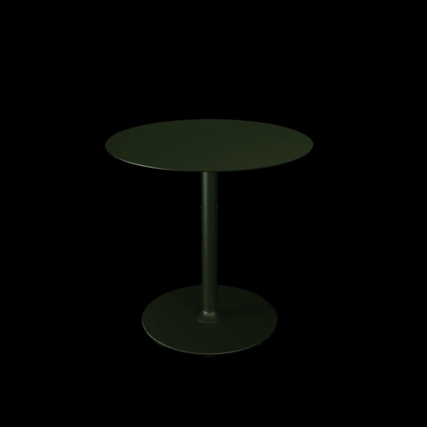 Houe - PICO Café table with round base, Ø740 - Oliven Grøn