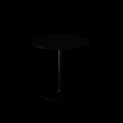 Houe - PICO Café table with round base, Ø740 - Sort